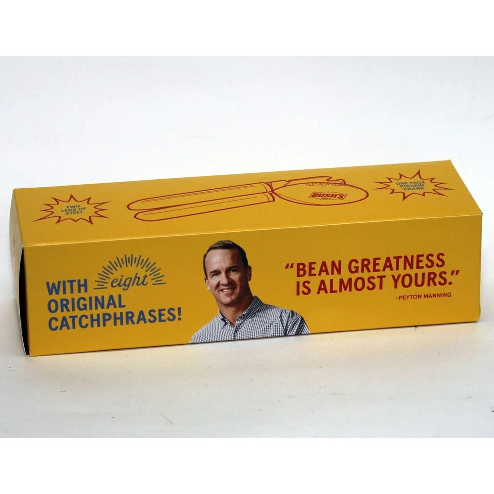 Bush’s Beans PEYTON MANNING Talking Can Opener Limited NFL Superbowl Promo